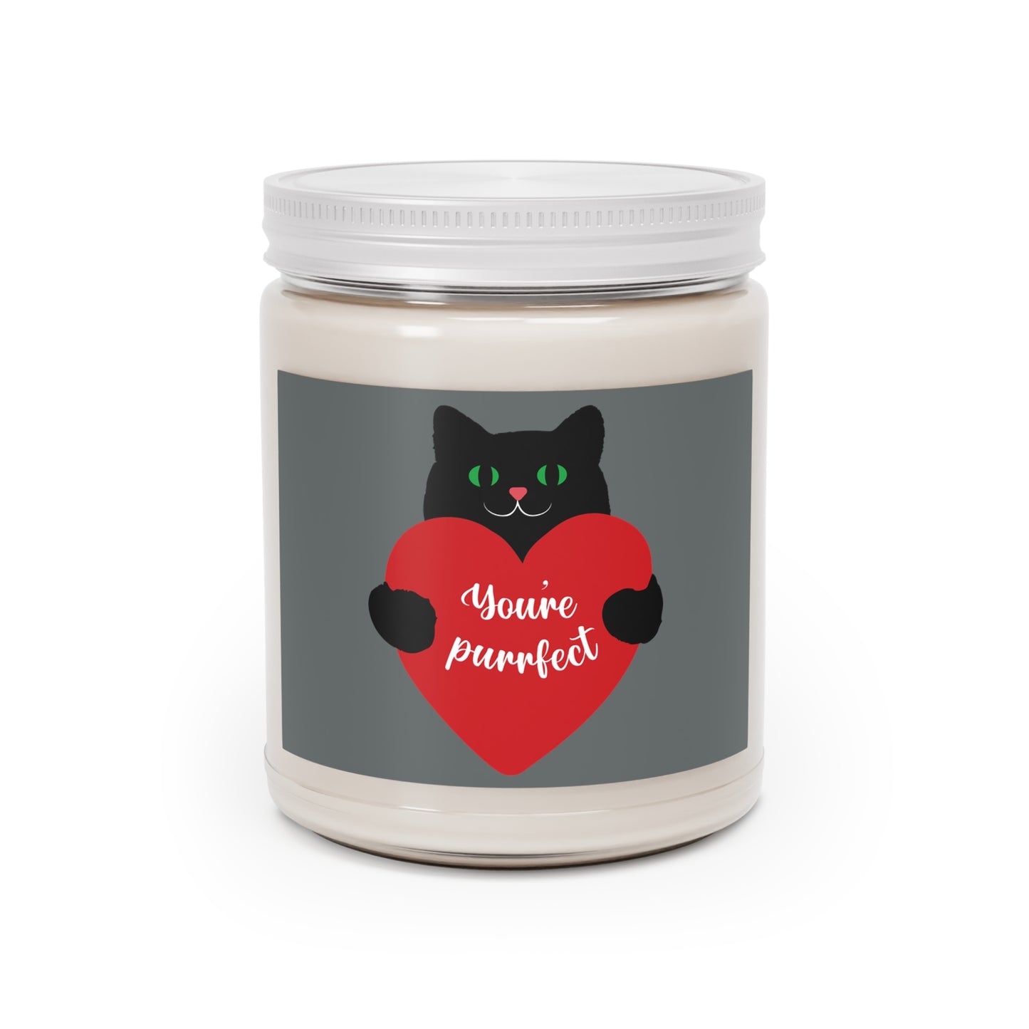 Your Purrrrrfect Cat Scented Candles, 9oz