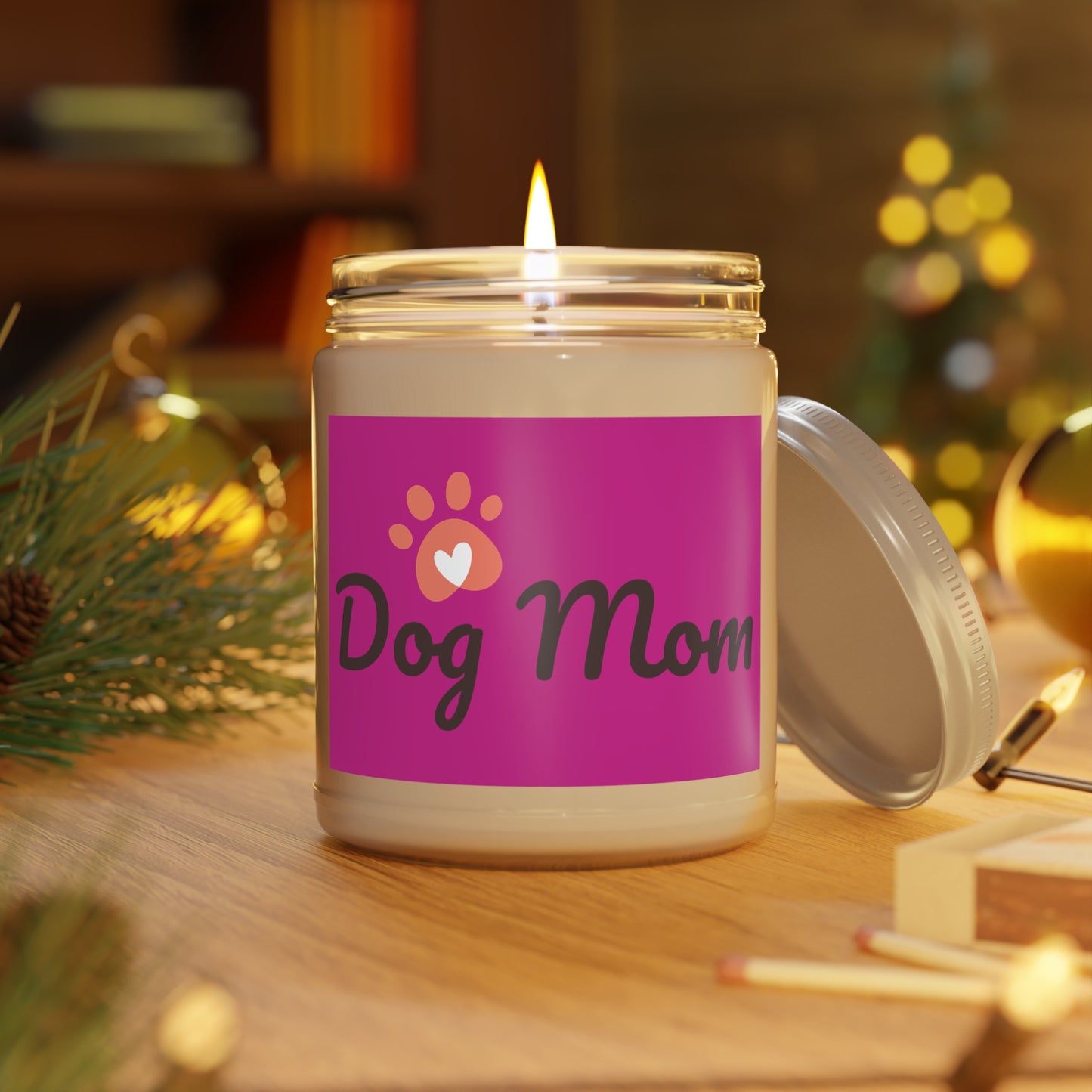 Dog Mom Scented Candles, 9oz