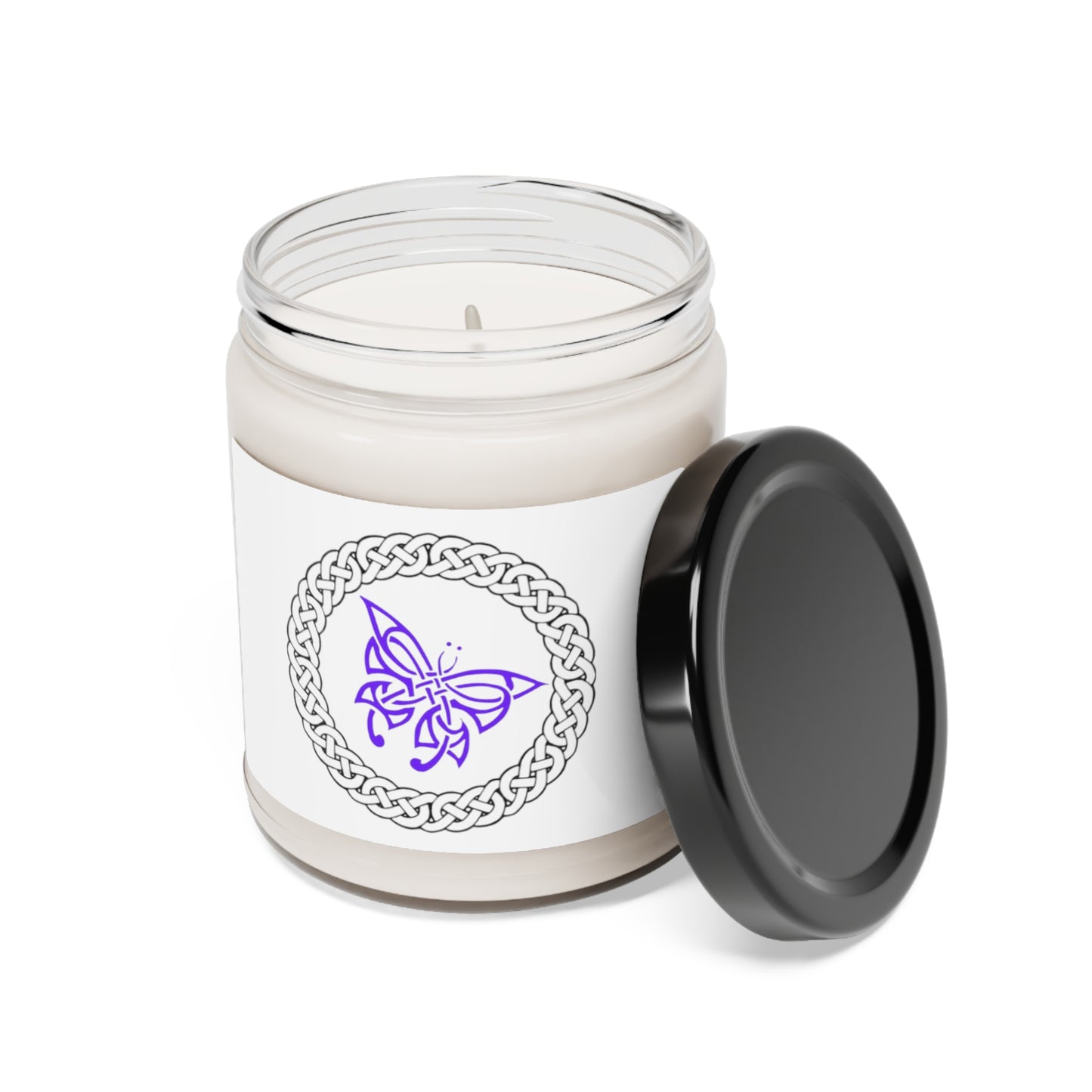 Celtic Butterfly Scented Soy Candle, 9oz