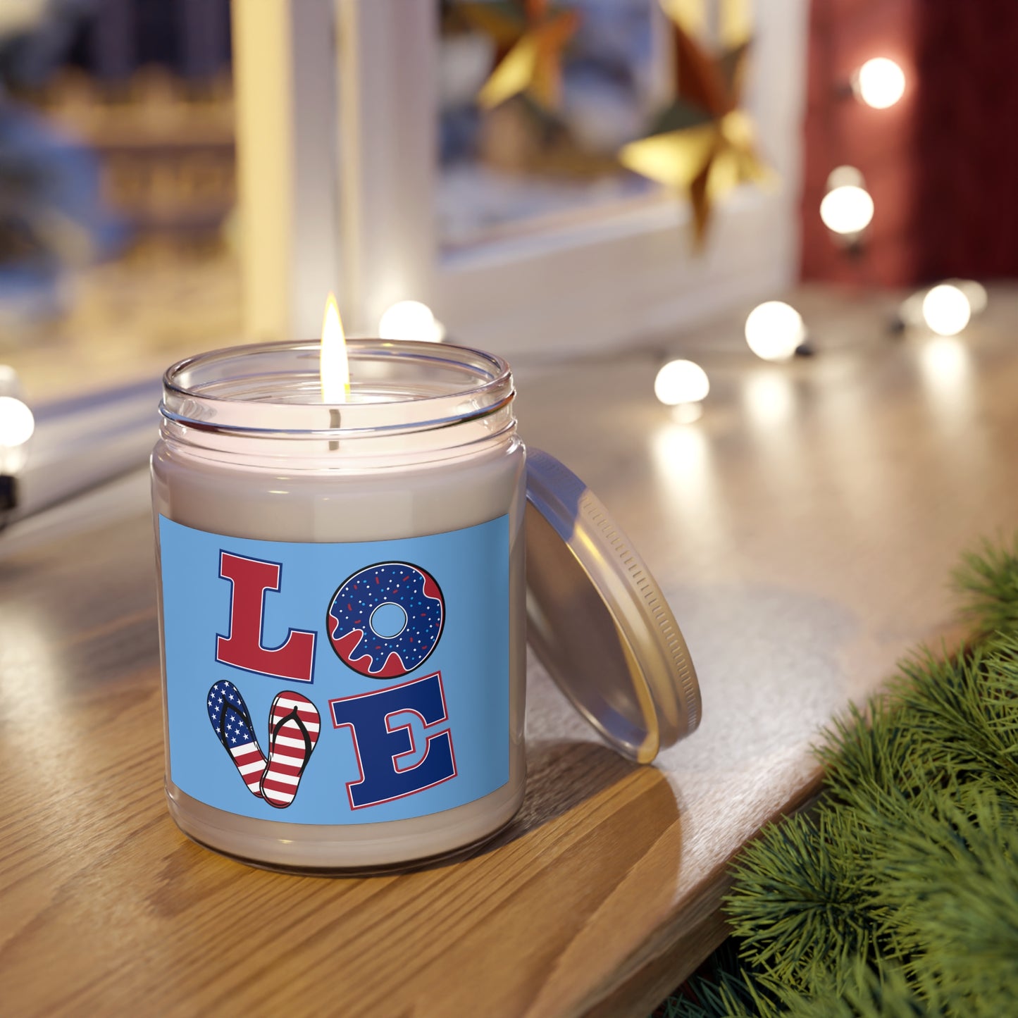 Patriotic Love Scented Candles, 9oz