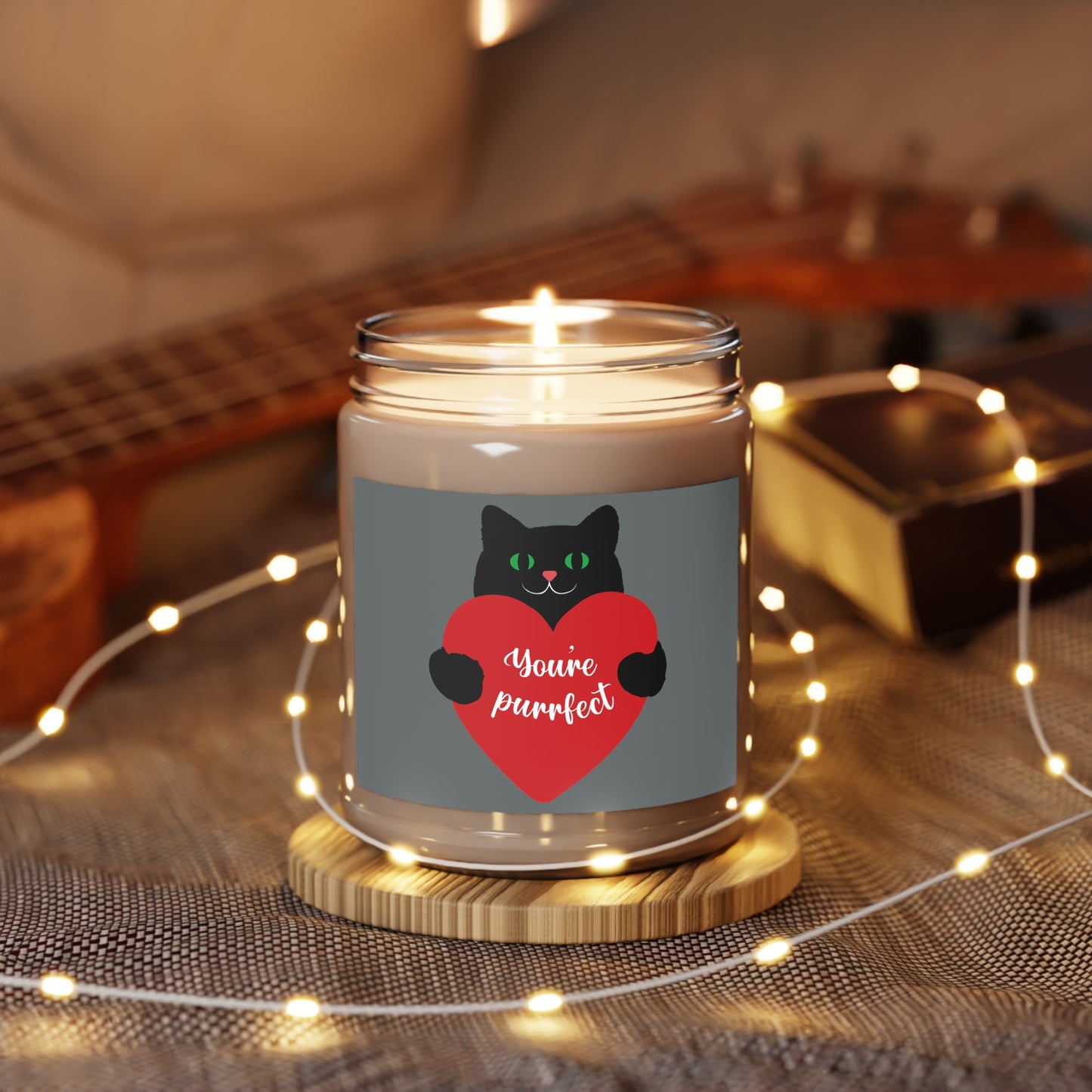 Your Purrrrrfect Cat Scented Candles, 9oz