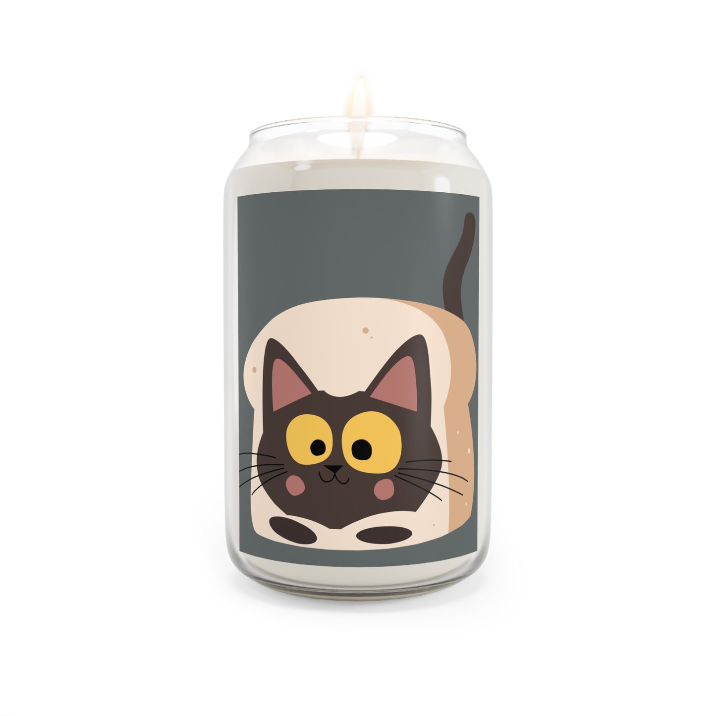 Cat and Toast Scented Candle, 13.75oz