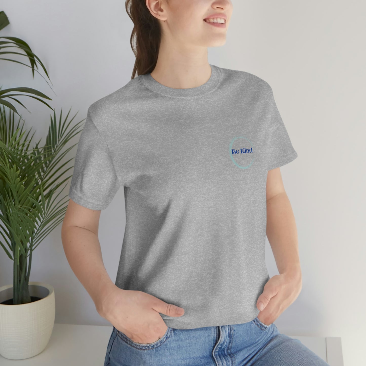 Be Kind- Everyone is going through something Unisex Jersey Short Sleeve Tee