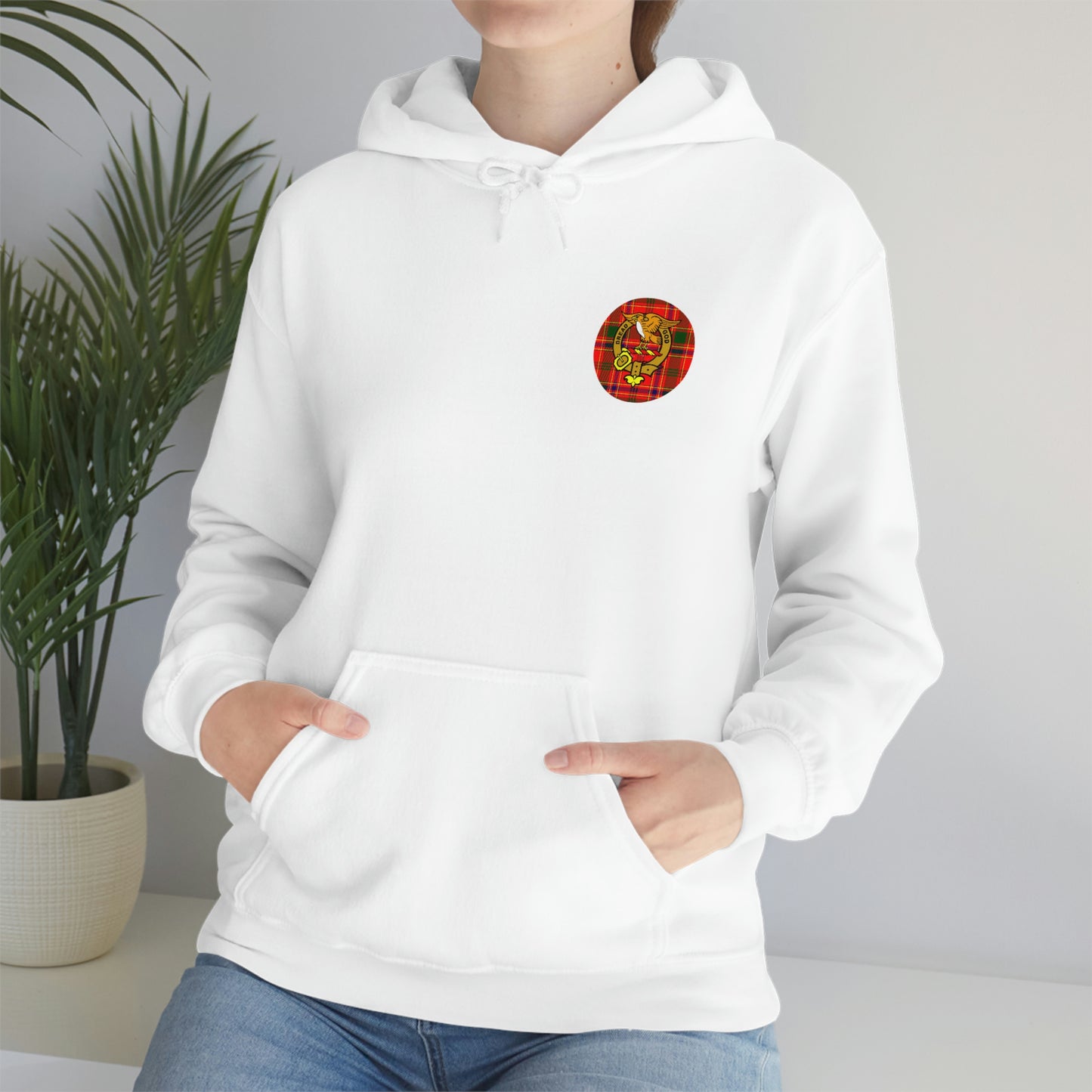 Clan Munro Celtic Hoodie-Unisex Heavy Blend™ Hooded Sweatshirt