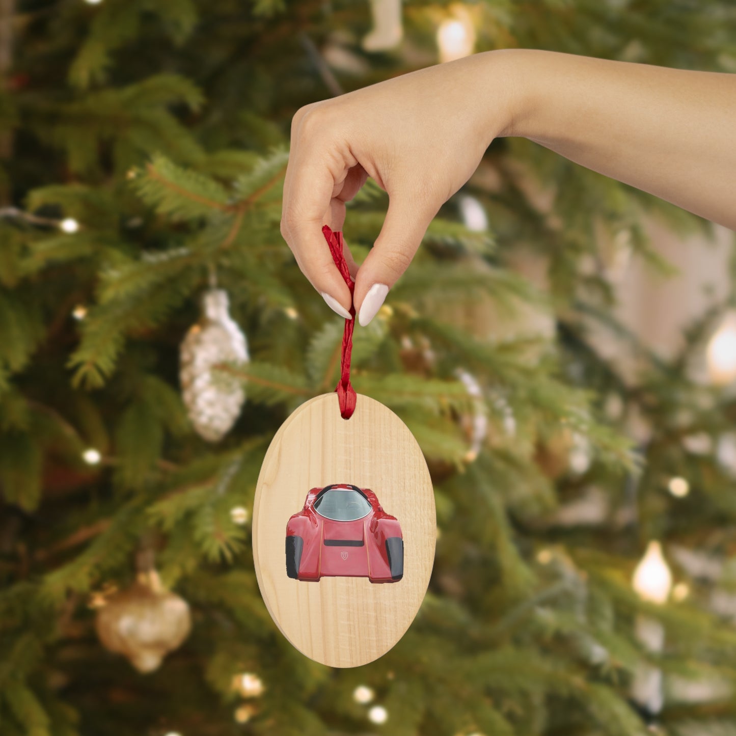 Coyote X Wooden Ornaments