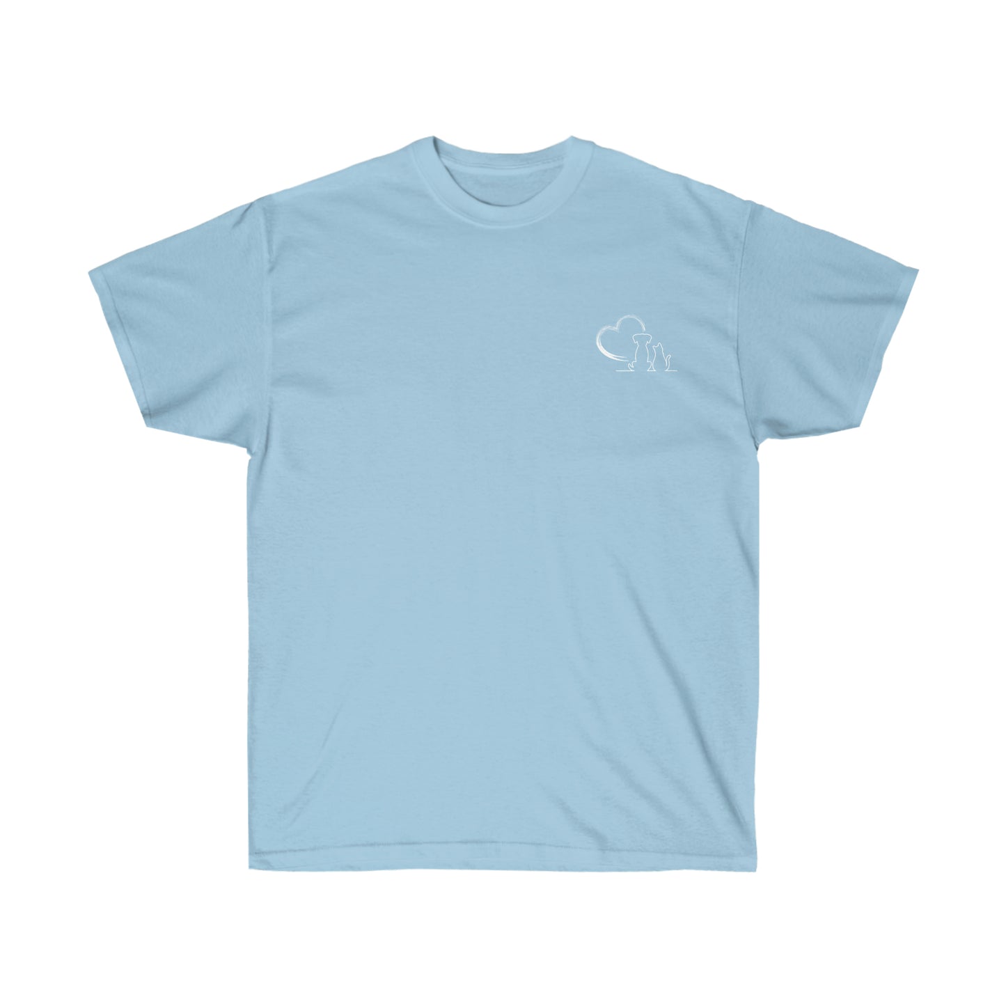 Paw Prints and Pet Hair Life Cotton Tee