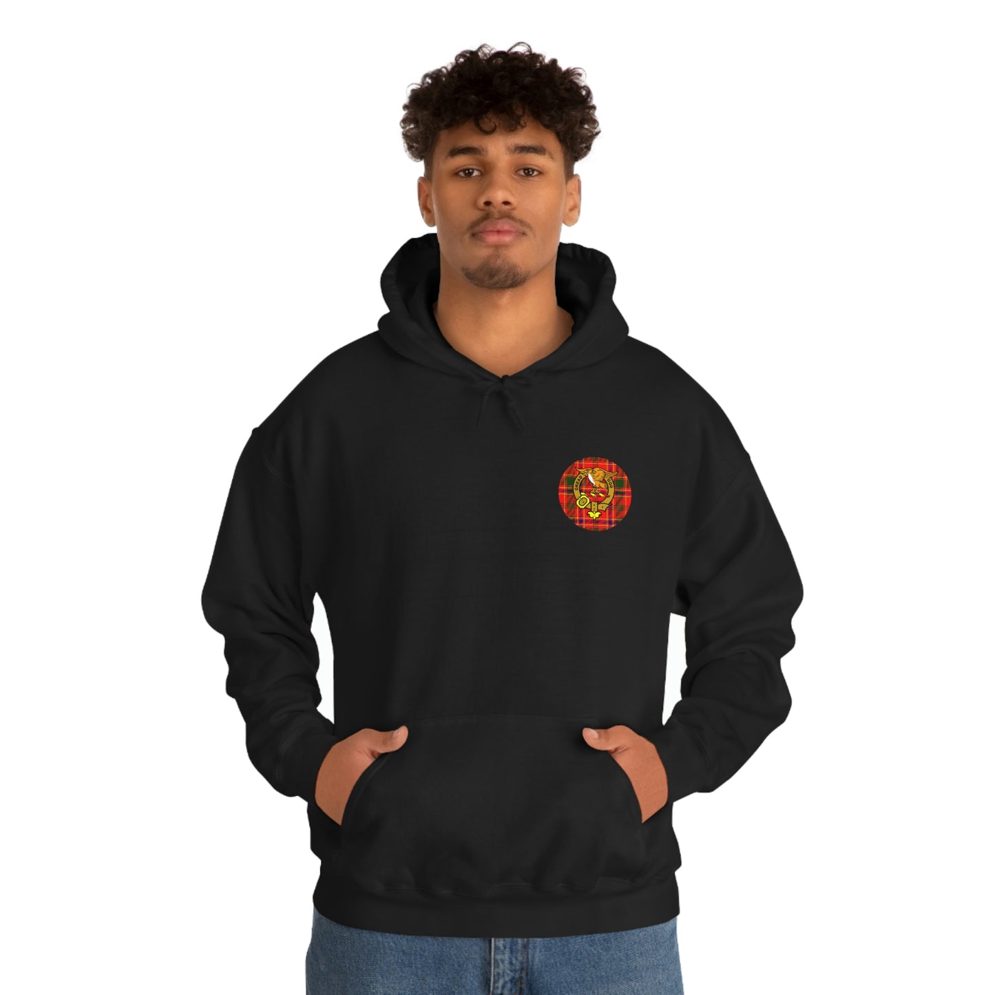 Clan Munro Celtic Hoodie-Unisex Heavy Blend™ Hooded Sweatshirt