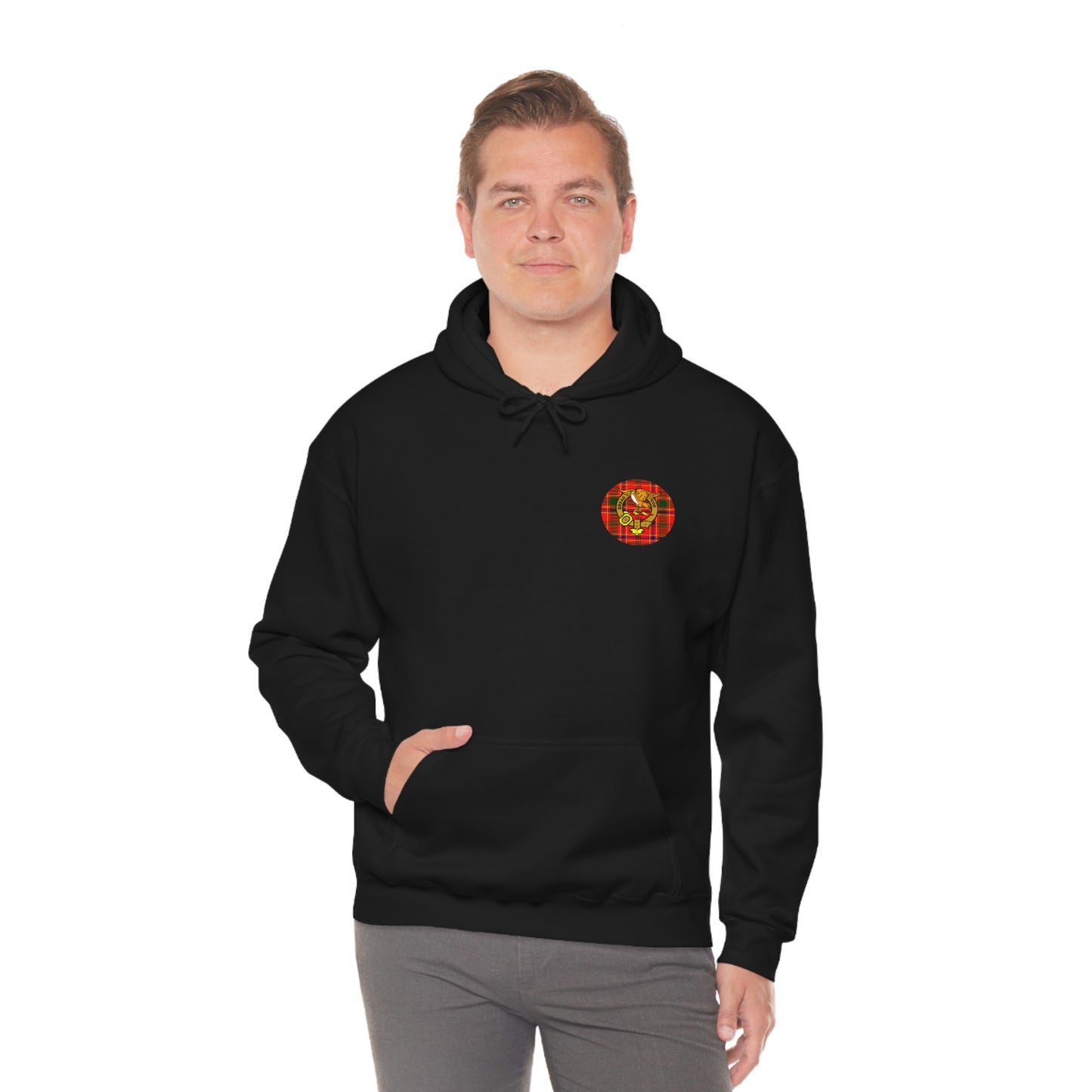 Clan Munro Celtic Hoodie-Unisex Heavy Blend™ Hooded Sweatshirt