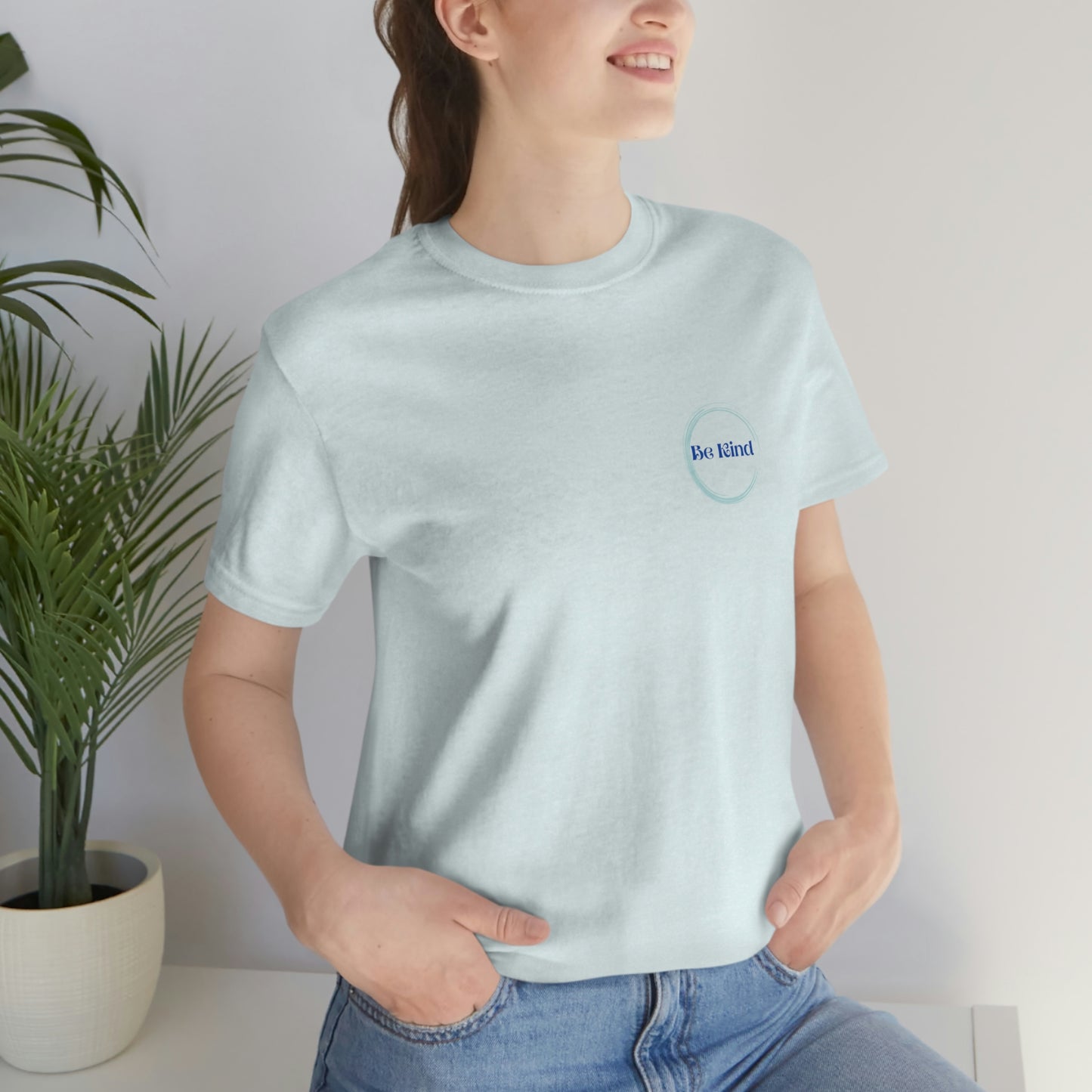 Be Kind- Everyone is going through something Unisex Jersey Short Sleeve Tee