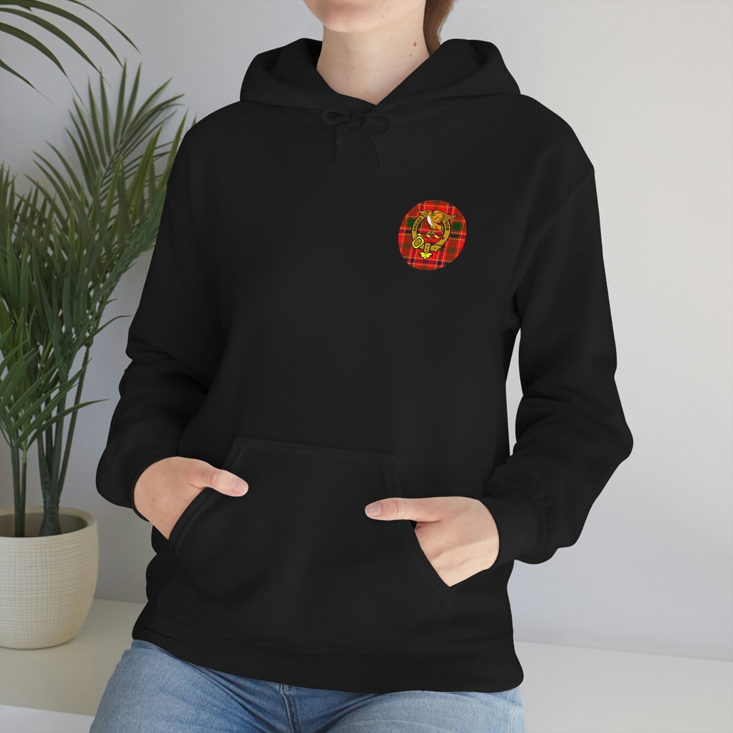 Clan Munro Celtic Hoodie-Unisex Heavy Blend™ Hooded Sweatshirt