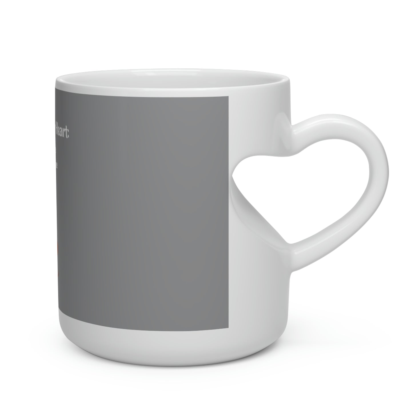 Ways to my heart- coffee edition- Heart Shape Mug