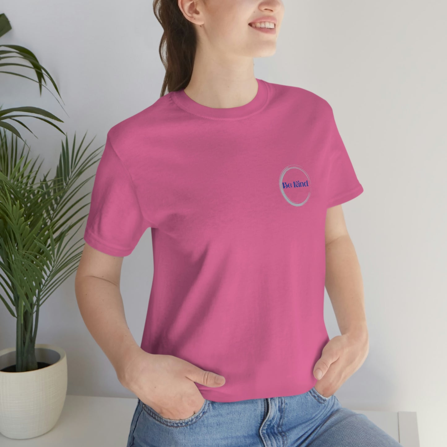 Be Kind- Everyone is going through something Unisex Jersey Short Sleeve Tee