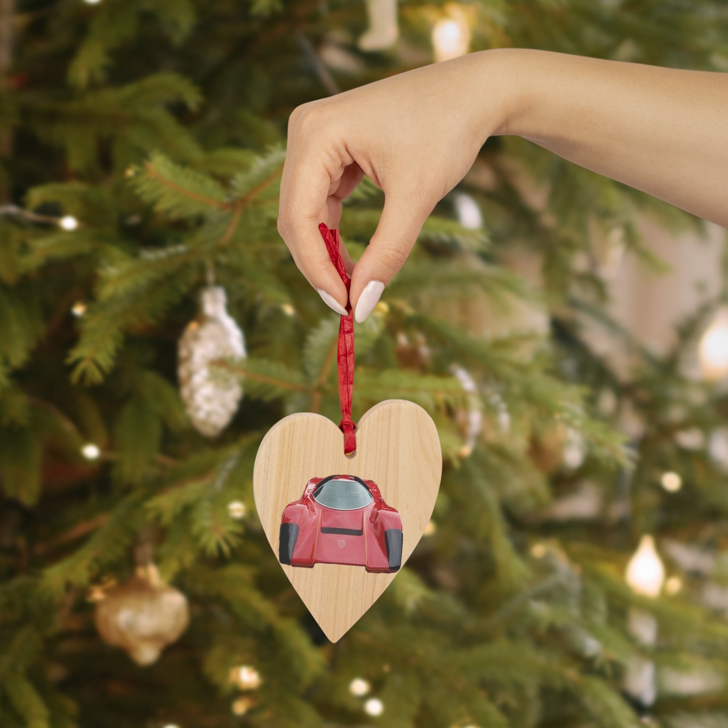 Coyote X Wooden Ornaments
