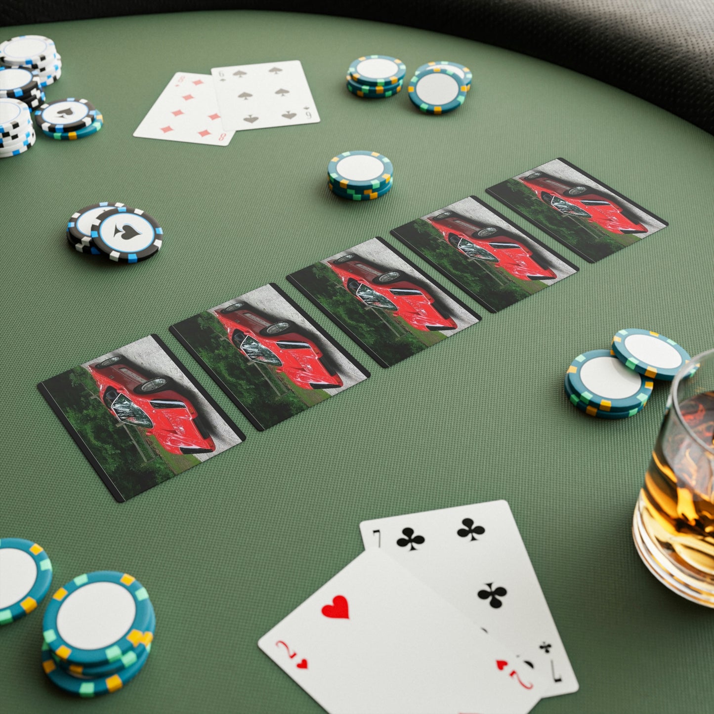 Coyote Car Poker Cards