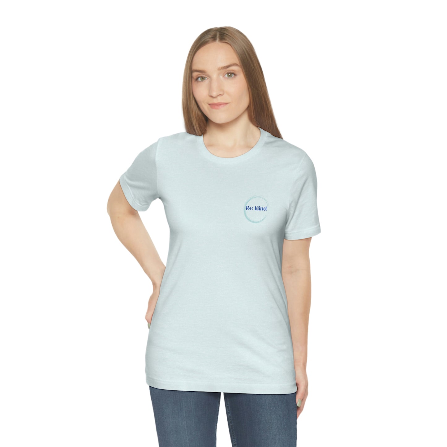 Be Kind- Everyone is going through something Unisex Jersey Short Sleeve Tee