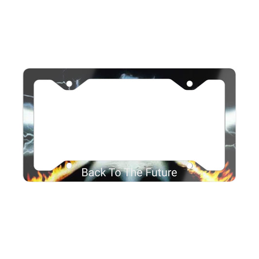 Back to the Future Metal License Plate Frame