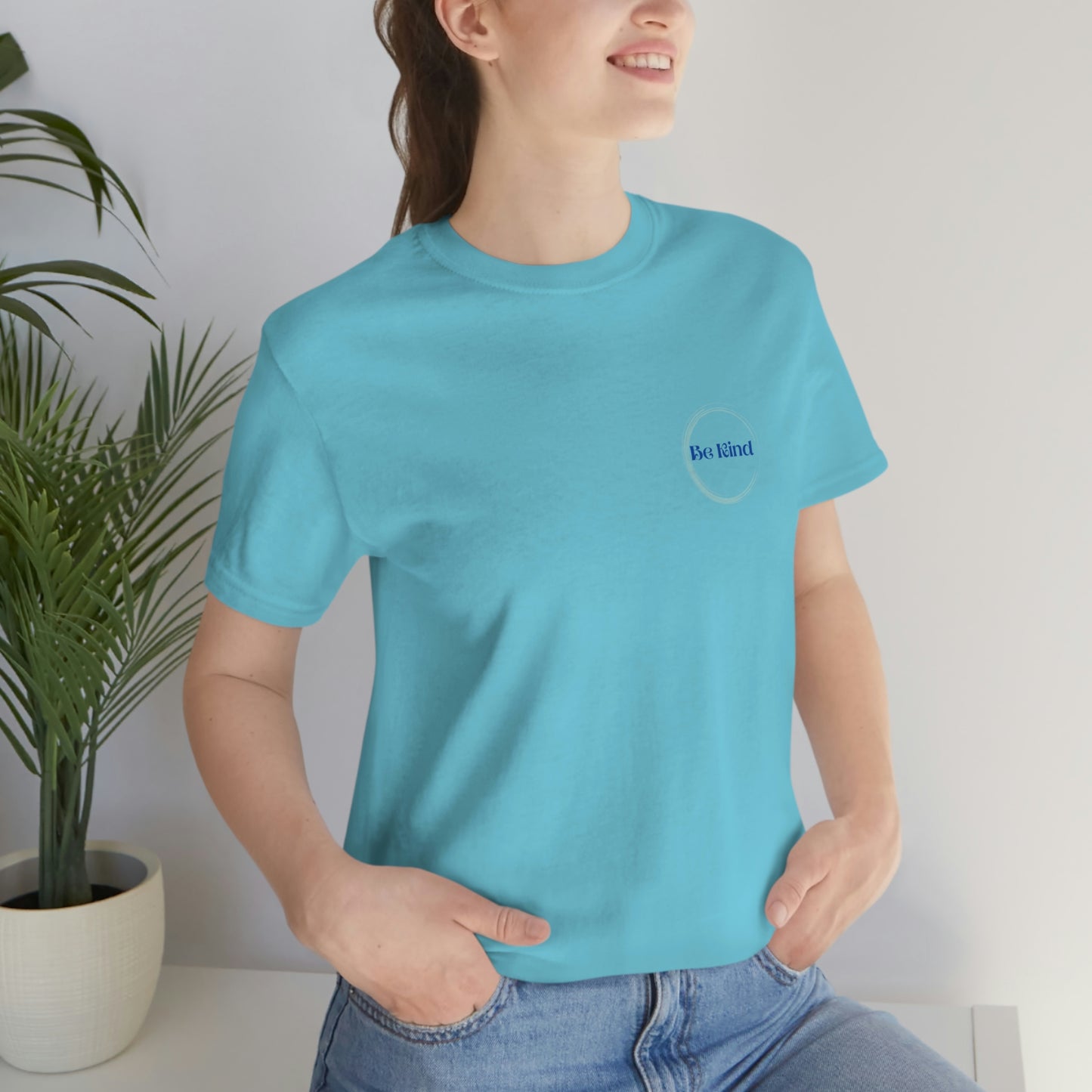 Be Kind- Everyone is going through something Unisex Jersey Short Sleeve Tee