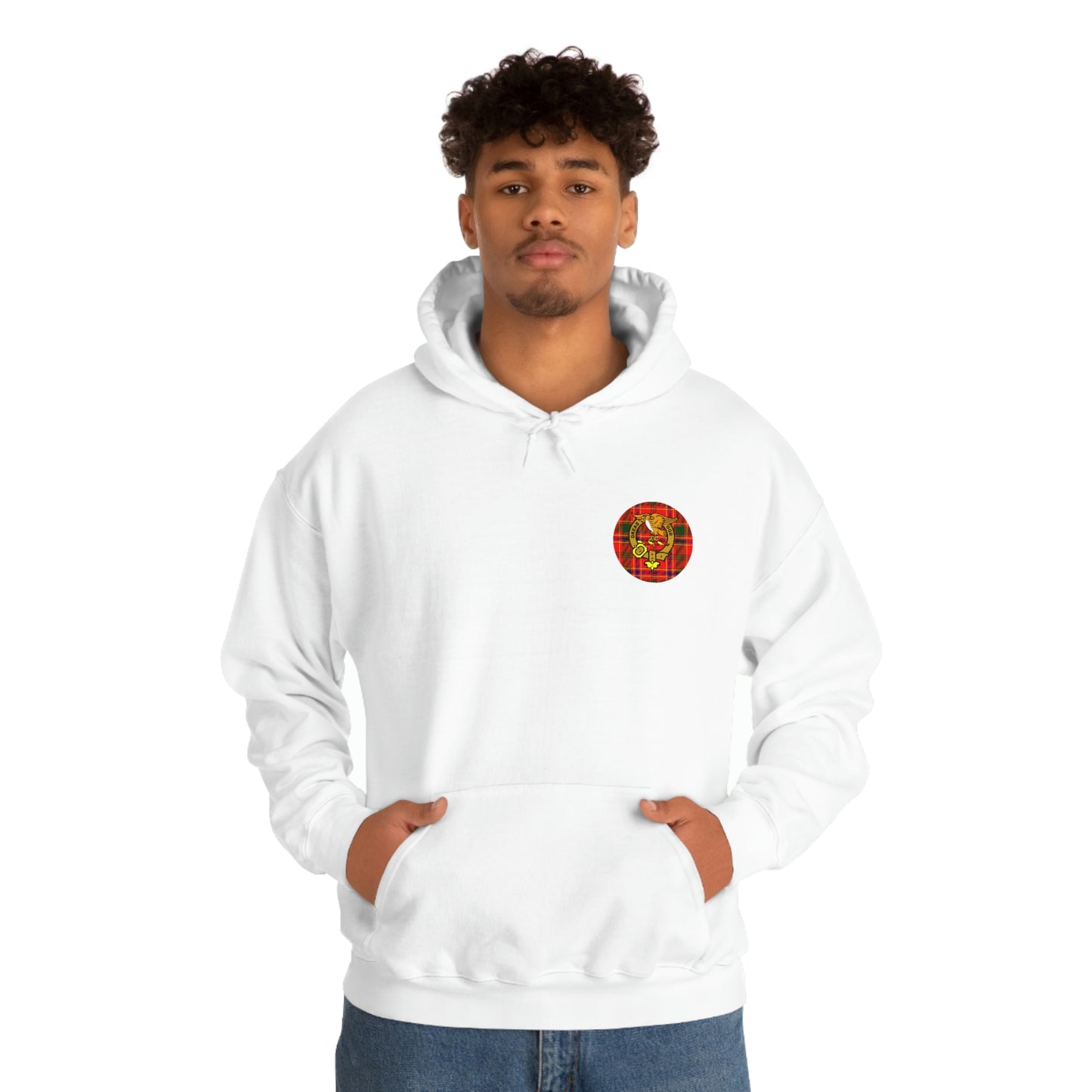 Clan Munro Celtic Hoodie-Unisex Heavy Blend™ Hooded Sweatshirt