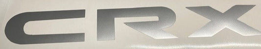 CRX Replica Tailight Decal- Silver