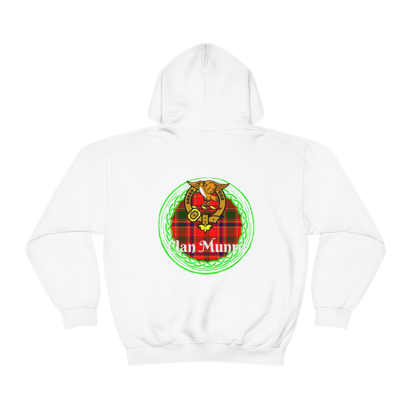 Clan Munro Celtic Hoodie-Unisex Heavy Blend™ Hooded Sweatshirt