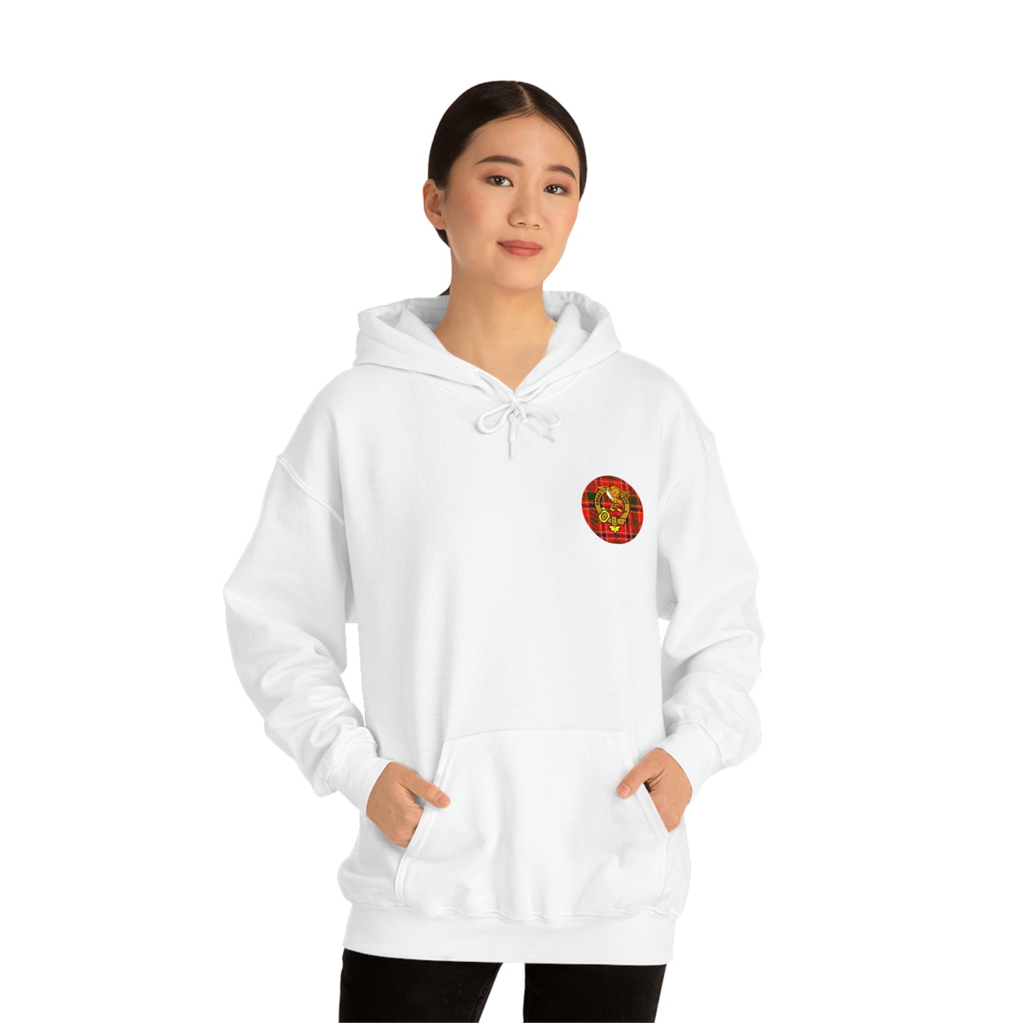 Clan Munro Celtic Hoodie-Unisex Heavy Blend™ Hooded Sweatshirt