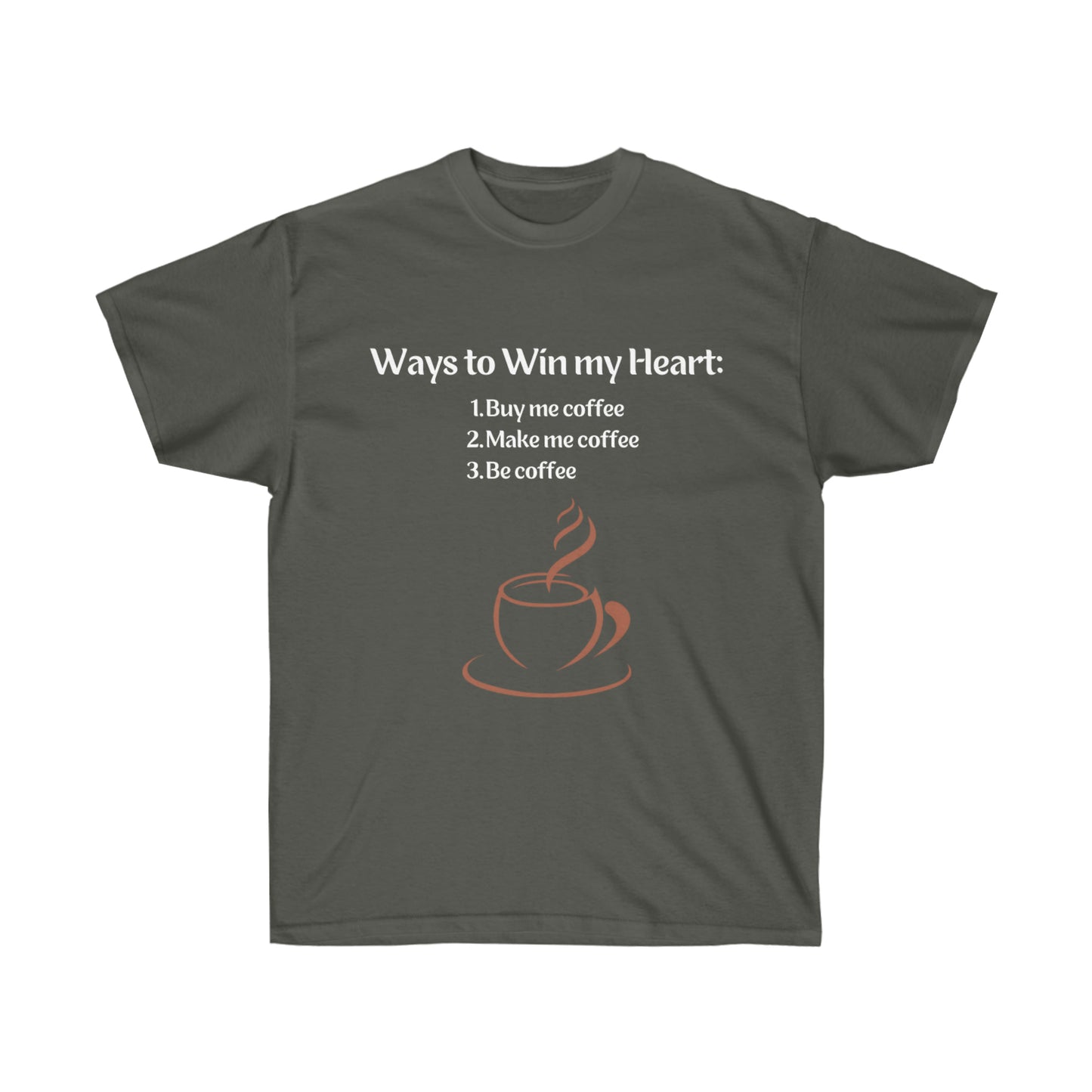 Ways to my Heart- Coffee edition Ultra Cotton Tee