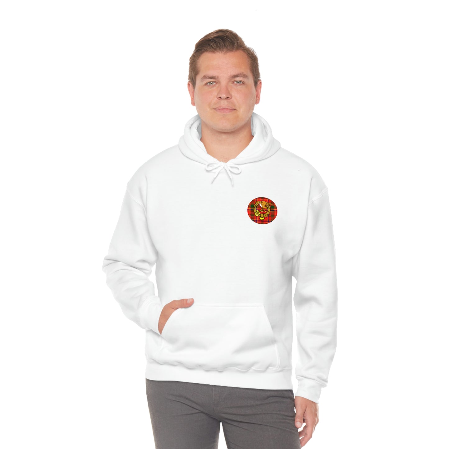 Clan Munro Celtic Hoodie-Unisex Heavy Blend™ Hooded Sweatshirt