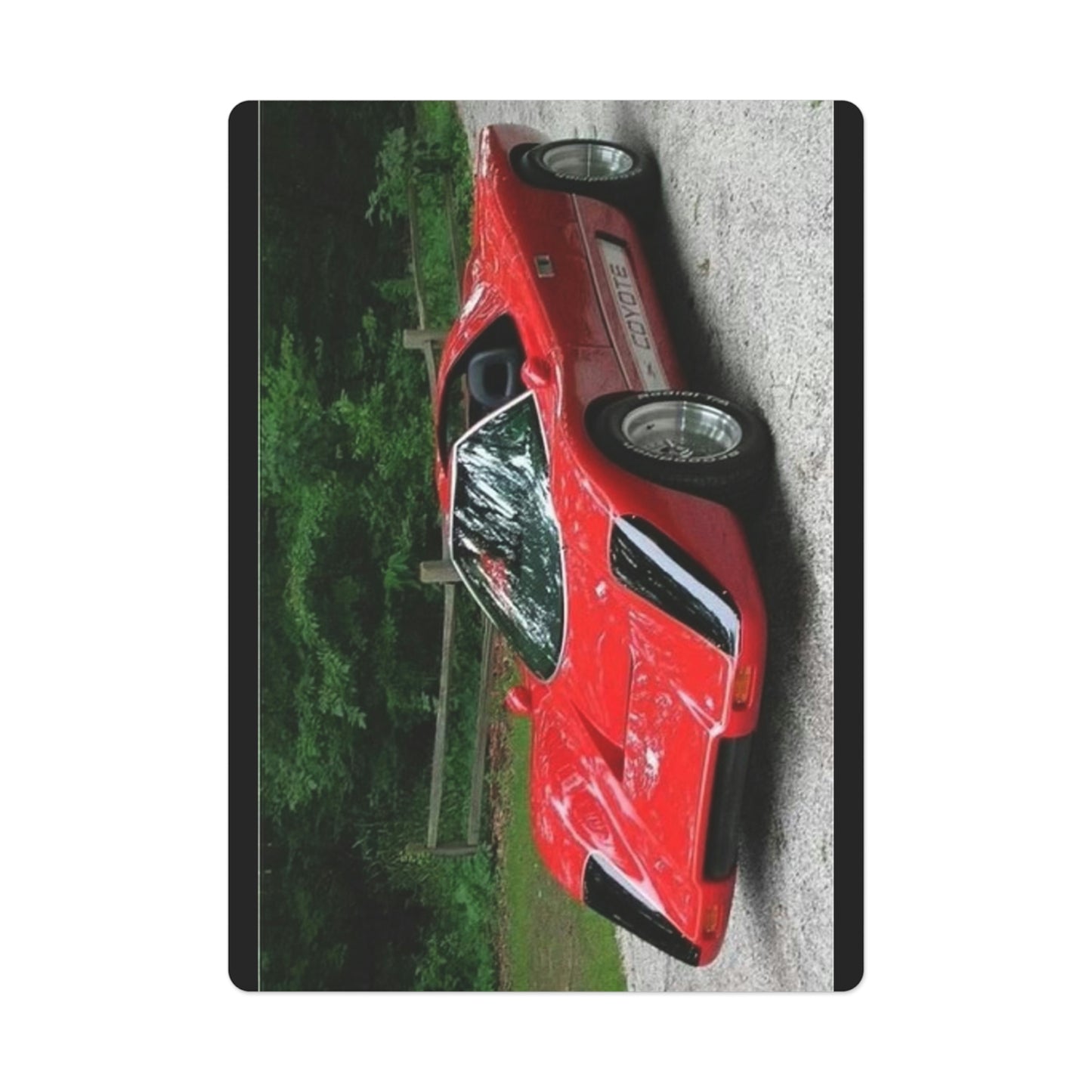 Coyote Car Poker Cards