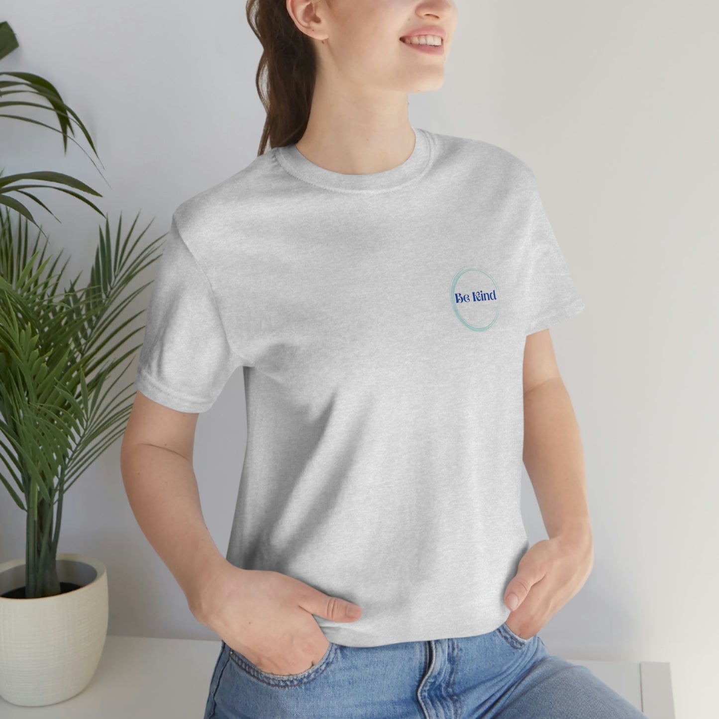 Be Kind- Everyone is going through something Unisex Jersey Short Sleeve Tee