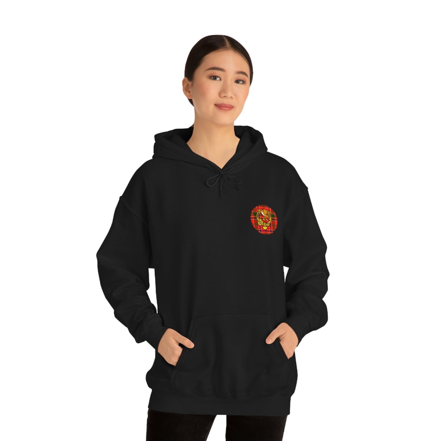 Clan Munro Celtic Hoodie-Unisex Heavy Blend™ Hooded Sweatshirt