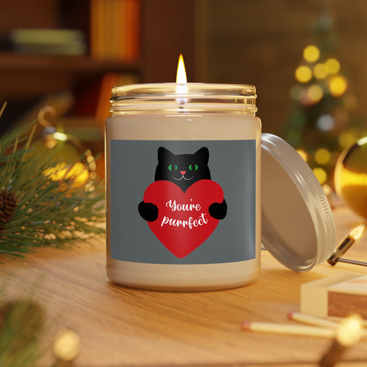 Your Purrrrrfect Cat Scented Candles, 9oz