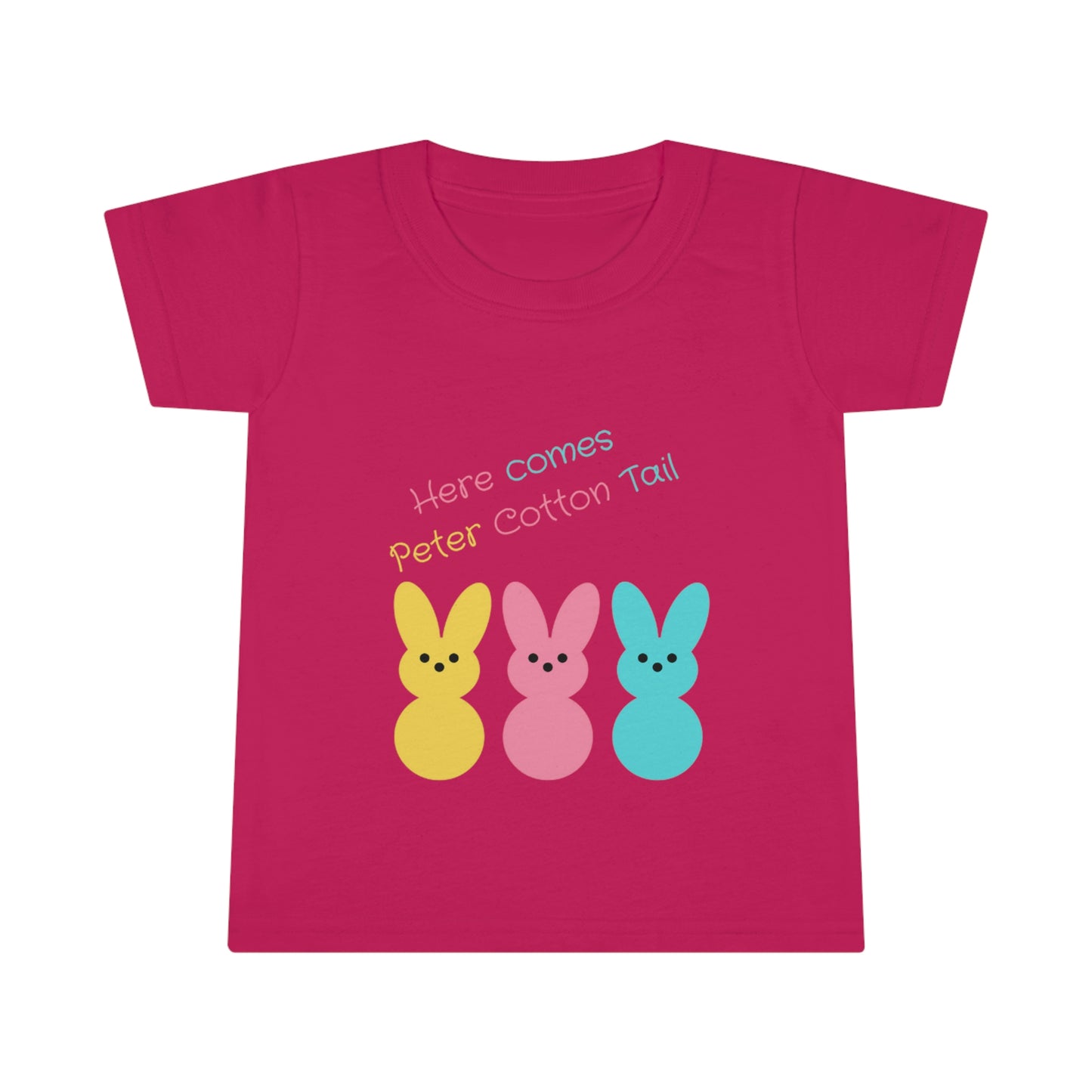 Here Comes Peter Cotton Tail Easter Toddler T-shirt