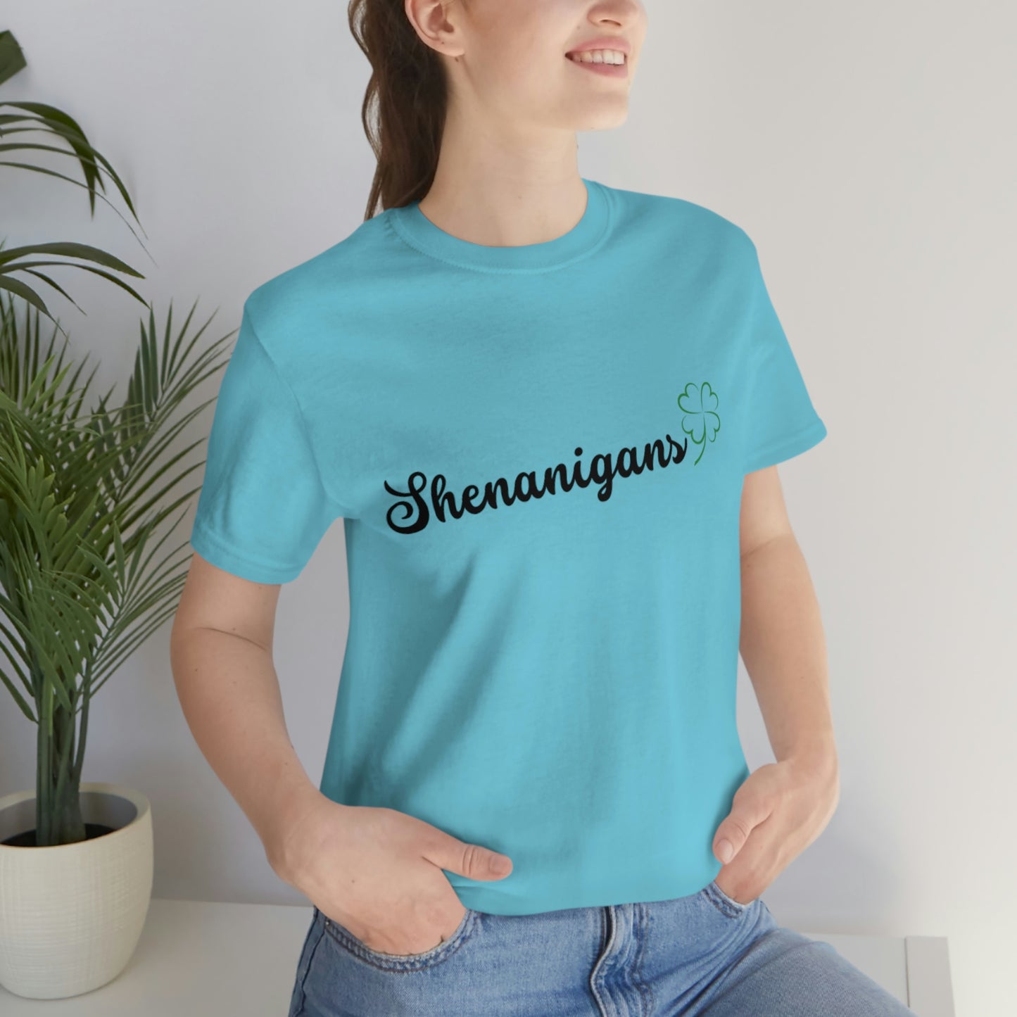 Shenanigans Clover Short Sleeve Tee